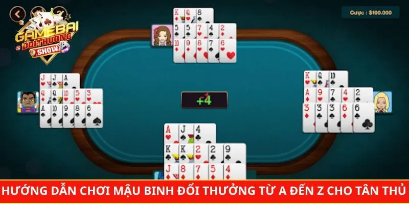 Hướng Dẫn Chơi Mậu Binh Đổi Thưởng Từ A Đến Z Cho Tân Thủ